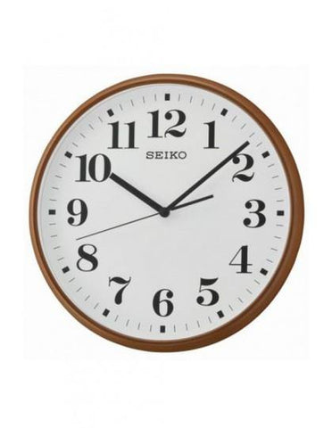 Seiko Analog 33 cm X 33 cm Wall Clock - QXA697BN (Brown, Without Glass) - Bharat Time Style