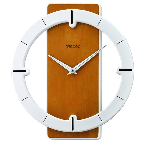 Seiko Wooden Frame Wall Clock - QXA774BN - Bharat Time Style