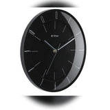 Titan Analog 27 cm X 27 cm Wall Clock - W0010PA01/NAW0010PA01 (Black, With Glass) - Bharat Time Style