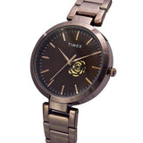 Timex TW000X227 Brown Metal Ladies Watch - Bharat Time Style