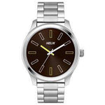 Helix Casual 46 mm Stainless Steel Bracelet Watch - TW043HG06 - Bharat Time Style