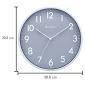 Titan Analog 29.5 cm X 29.5 cm Wall Clock - W0043PA01 (Grey, With Glass) - Bharat Time Style