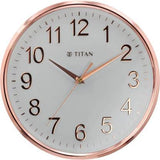 Titan Analog 30 cm X 30 cm Wall Clock (Grey, With Glass) - W0001PA02A - Bharat Time Style